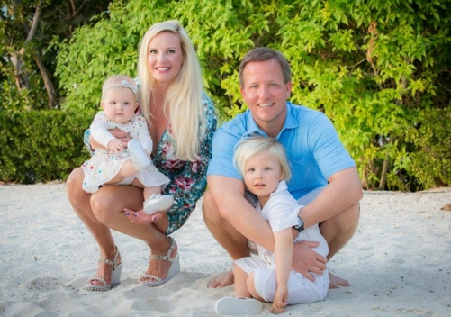 Kurt Arnold, Tara Arnold, and their children
